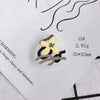 Wholesale Acrylic Cute Cartoon Flower Three Dimensional Relief Small Pendant Earrings Jewelry Accessories