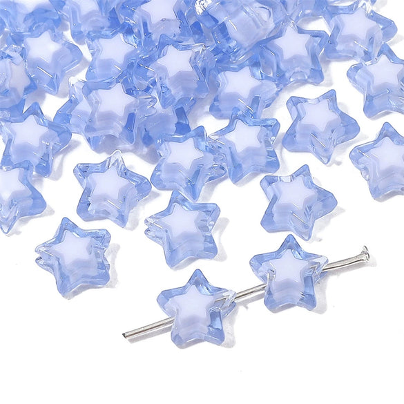 Wholesale Acrylic Double Color Love Loose Beads Handmade Diy Beaded Jewelry Accessories For Bracelets And Necklaces Lovely Style
