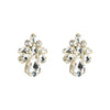 Wholesale Acrylic Dropshaped Geometric Diamondembedded Earrings For Women