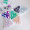 Wholesale Acrylic Floral Burst Beads Hand Woven Beaded Jewelry Pendant Environmental Protection Round Bead Style