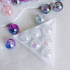 Wholesale Acrylic Floral Burst Beads Hand Woven Beaded Jewelry Pendant Environmental Protection Round Bead Style