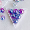 Wholesale Acrylic Floral Burst Beads Hand Woven Beaded Jewelry Pendant Environmental Protection Round Bead Style