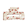 Wholesale Acrylic Floral Cherry Print Hair Shark Clip For Girls