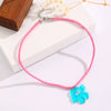 Wholesale Acrylic Flower Handmade Necklace For Women