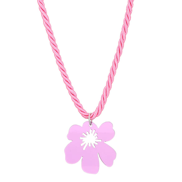 Wholesale Acrylic Flower Handmade Necklace For Women