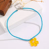 Wholesale Acrylic Flower Handmade Necklace For Women