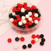 Wholesale Acrylic Frosted Round Beads Handmade Jewelry Accessories For Bracelet And Necklace