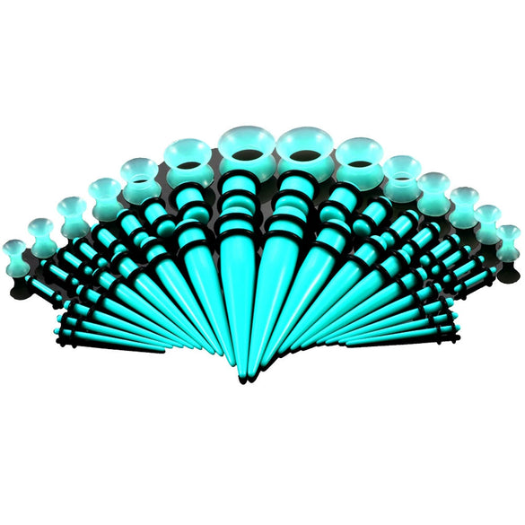 Wholesale Acrylic Geometric Ear Expansion Set Jewelry With Polishing Treatment
