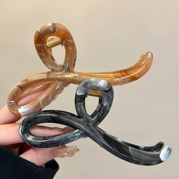 Wholesale Acrylic Geometric Handmade Sweet Hair Accessories For Women