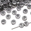 Wholesale Acrylic Geometric Letter Beads Handmade Jewelry Material For Bracelet And Necklace