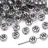 Wholesale Acrylic Geometric Letter Beads Handmade Jewelry Material For Bracelet And Necklace