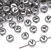Wholesale Acrylic Geometric Letter Beads Handmade Jewelry Material For Bracelet And Necklace