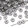 Wholesale Acrylic Geometric Letter Beads Handmade Jewelry Material For Bracelet And Necklace