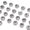 Wholesale Acrylic Geometric Letter Beads Handmade Jewelry Material For Bracelet And Necklace