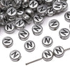 Wholesale Acrylic Geometric Letter Beads Handmade Jewelry Material For Bracelet And Necklace