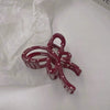 Wholesale Acrylic Geometric Polka Dot Bow Handmade Women's Hair Shark Clip