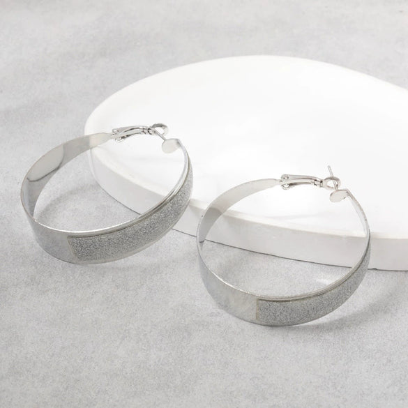 Wholesale Acrylic Geometric Printed Women's Round Earrings
