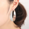 Wholesale Acrylic Geometric Printed Women's Round Earrings