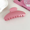 Wholesale Acrylic Geometric Semicircle Baking Varnish Women's Hair Grip Hairpin