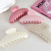 Wholesale Acrylic Geometric Semicircle Baking Varnish Women's Hair Grip Hairpin