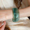Wholesale Acrylic Halo Stripe Smooth Handmade Retro Fashion High End Jewelry Bracelet