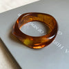 Wholesale Acrylic Halo Stripe Smooth Handmade Retro Fashion High End Jewelry Bracelet
