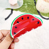 Wholesale Acrylic Handmade Fruit Lemon Style Hair Grab Clip For Women