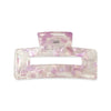 Wholesale Acrylic Handmade Geometric Hollow Hair Grab Clip Jewelry For Women