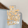 Wholesale Acrylic Handmade Geometric Hollow Hair Grab Clip Jewelry For Women