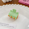 Wholesale Acrylic Handmade Geometric Mini Grab Clip Hairpin For Women Hair Accessories
