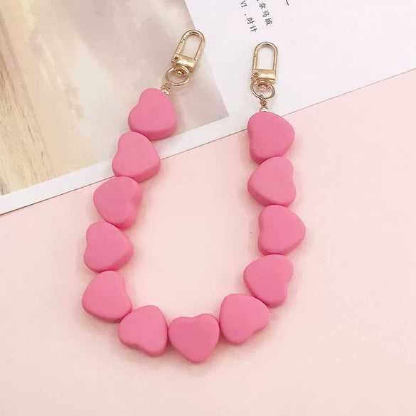 Wholesale Acrylic Handmade Love Chain Jewelry Accessories