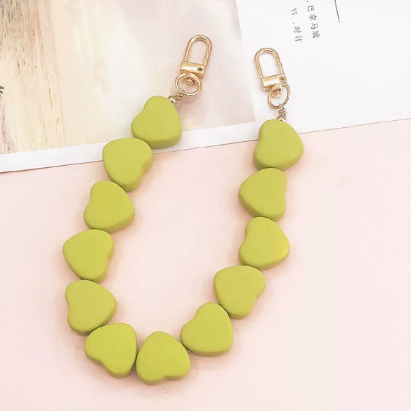 Wholesale Acrylic Handmade Love Chain Jewelry Accessories