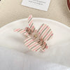 Wholesale Acrylic Handmade Lovely Dopamine Bow Grab Clip Headwear For Women