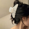 Wholesale Acrylic Handmade Simple Geometric Hollow Women's Hairpin And Shark Clip