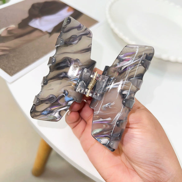 Wholesale Acrylic Handmade Small Fresh Geometric Women's Hairpin Hair Clip Large Shark Clip