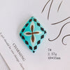 Wholesale Acrylic Jewelry Accessories With Three Dimensional Printing Pattern For Diy