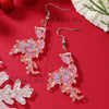 Wholesale Acrylic Jewelry Earrings With Geometric Pattern Uninlaid Fashion Style Christmas Themed With Cat And Small Dinosaur Shapes
