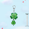Wholesale Acrylic Keychain With Four Leaf Clover Pattern And Color Printing Creative Gift Pendant