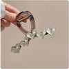 Wholesale Acrylic Love Hairpin Handmade Women's Highgrade Grip Clip