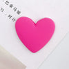 Wholesale Acrylic Love Shape Phone Case Accessories And Shoes Accessories With Baking Paint Finish
