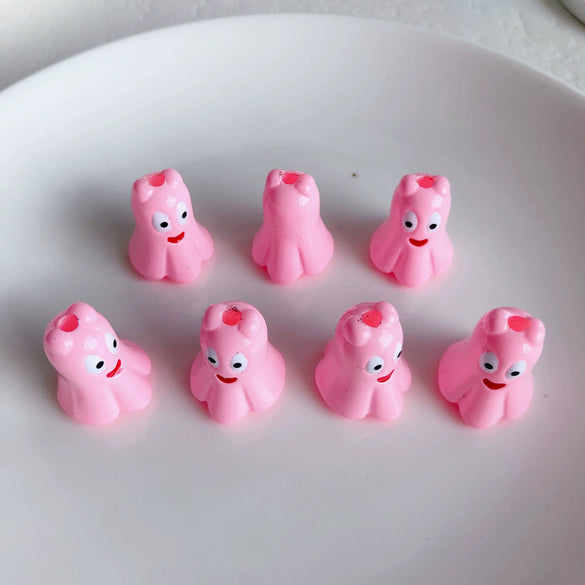 Wholesale Acrylic Mini Monster Cartoon Jewelry Pendant For Diy Bracelet And Necklace