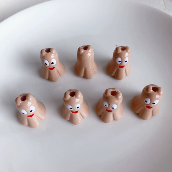 Wholesale Acrylic Mini Monster Cartoon Jewelry Pendant For Diy Bracelet And Necklace