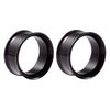 Wholesale Acrylic Minimalist Geometric Hollow Horn Auricle Waist Drum Transparent Ear Expansion Piercing Earrings
