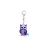 Wholesale Acrylic Owl Printed Ladies Keychain Accessories And Pendants