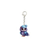 Wholesale Acrylic Owl Printed Ladies Keychain Accessories And Pendants