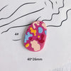 Wholesale Acrylic Printing Flower Relief Small Pendant Earrings Jewelry Accessories