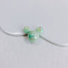 Wholesale Acrylic Resin Jewelry Accessories Simple Color Plated Loose Beads With Cartoon Characters