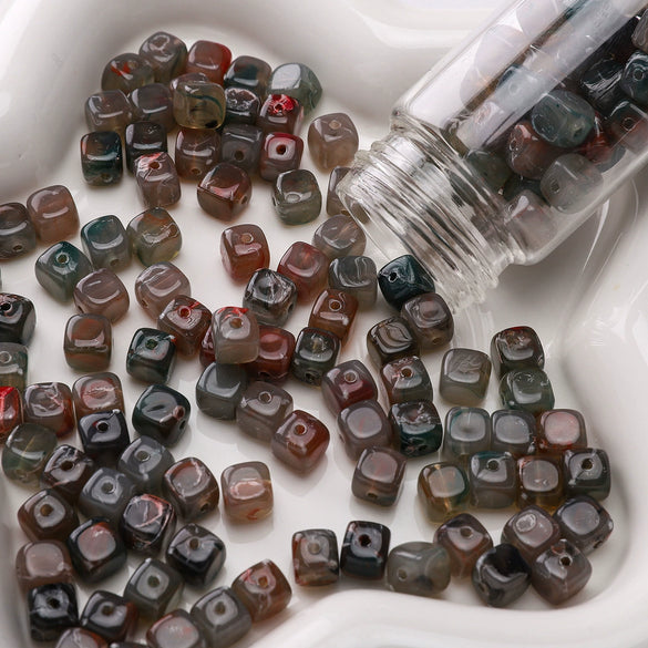 Wholesale Acrylic Square Loose Beads For Handmade Diy Bracelet Accessories