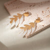 Wholesale Acrylic Stainless Steel Leaf Tassel Earrings 18K Goldplated Antifading