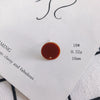Wholesale Acrylic Stud Earrings Round Shape Solid Color Simple And Sweet Style Environmental Protection Treatment